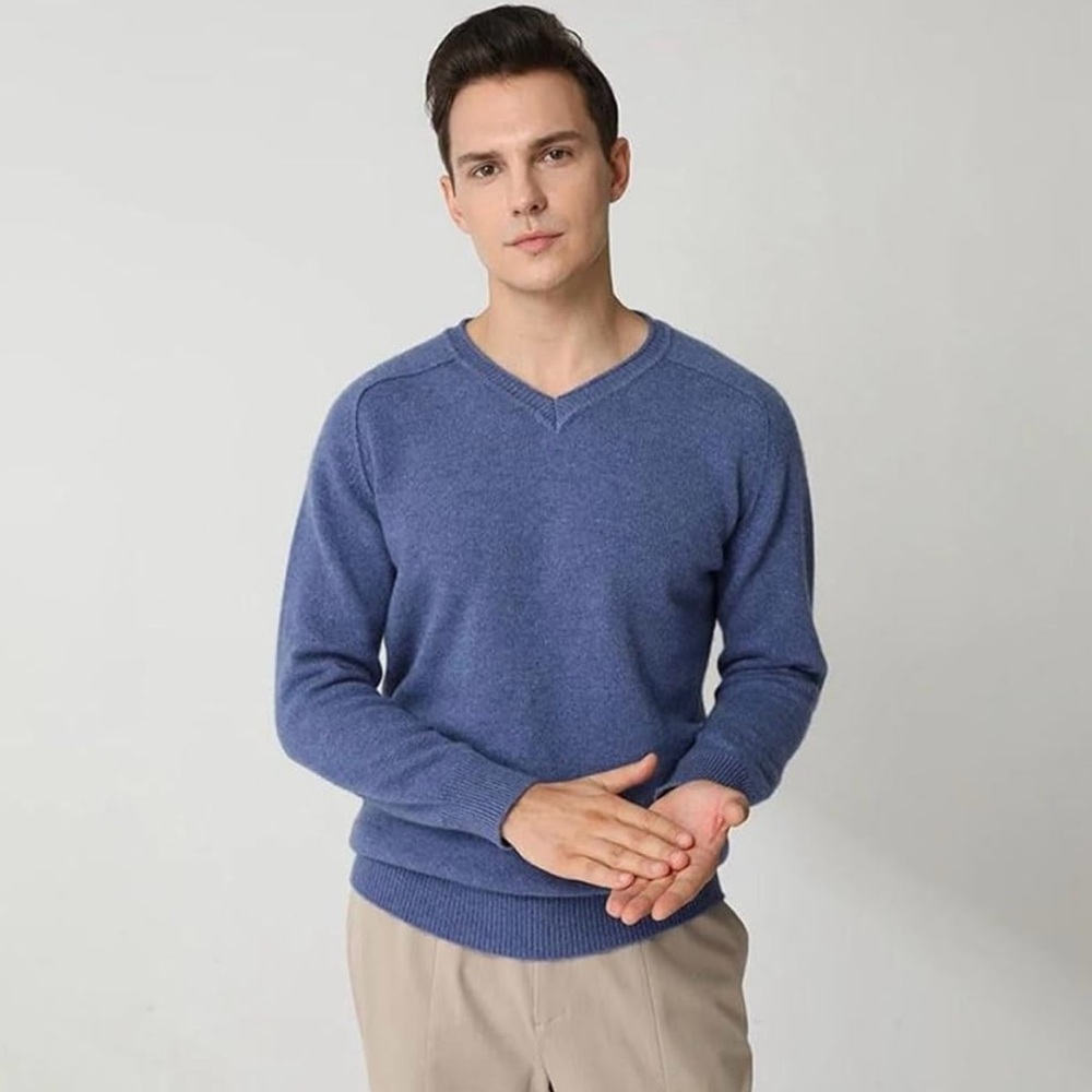 Tommy Bahama men’s‎ XL hundred percent cotton pullover sweater blue color
